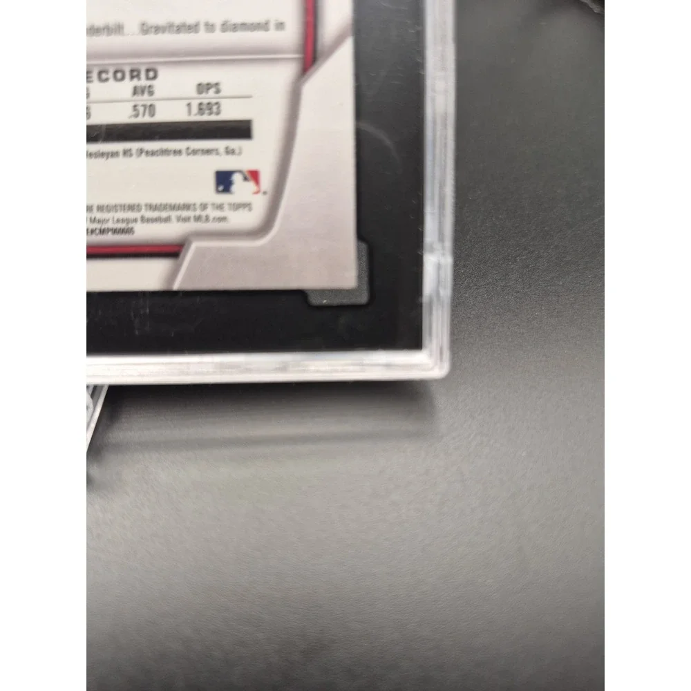 2023 Bowman Chrome Druw Jones #BCP25 Prospect Lunar Glow Refractor Graded SGC 10